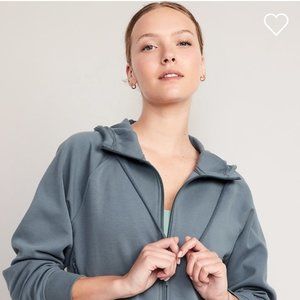 NWT Dynamic Fleece Zip Hoodie for Women Sm Tall